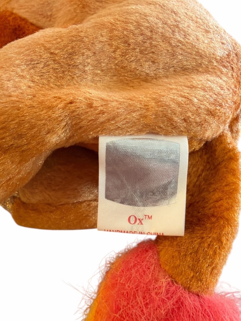 Ty Beanie Baby 2000 Zodiac OX Retired Brown Year Of The Ox BB9 NO TAG Vintage - Picture 5 of 6